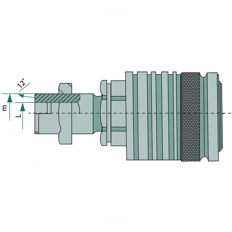 KM-S 28L (M36x2,0) DN25-BG6 | KMS 28L 6 | zdjęcie nr 2