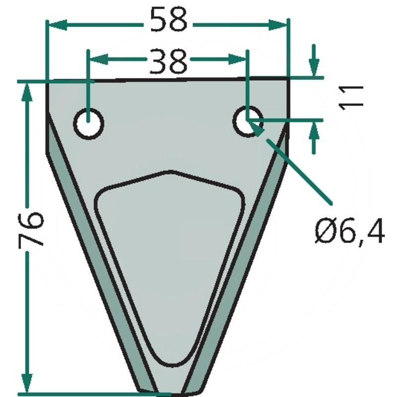 Knife section | 580200901, GB 2730 | zdjęcie nr 2