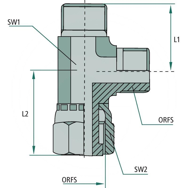LA 11/16-16 M-FS-M-ORFS | zdjęcie nr 2