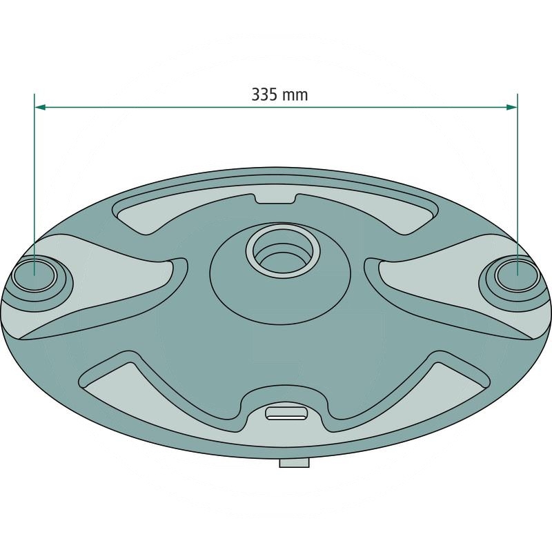 Mower disc | 56200700 | zdjęcie nr 2