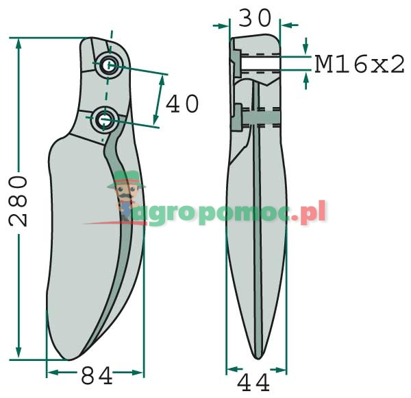 Mulch tine | 10126, RH106/B | zdjęcie nr 2