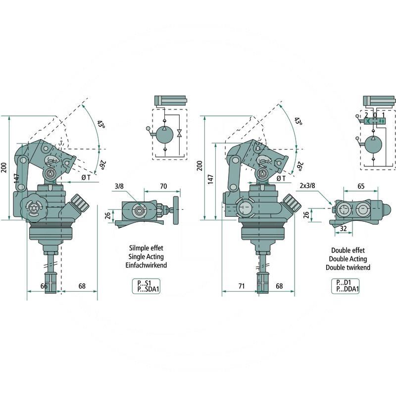 One-handed hydraulic pump | zdjęcie nr 2