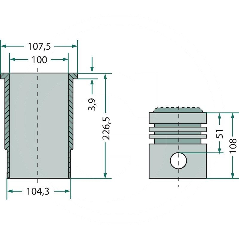 Piston set complete | zdjęcie nr 2