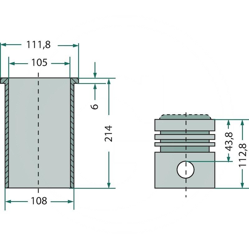 Piston set complete | zdjęcie nr 2