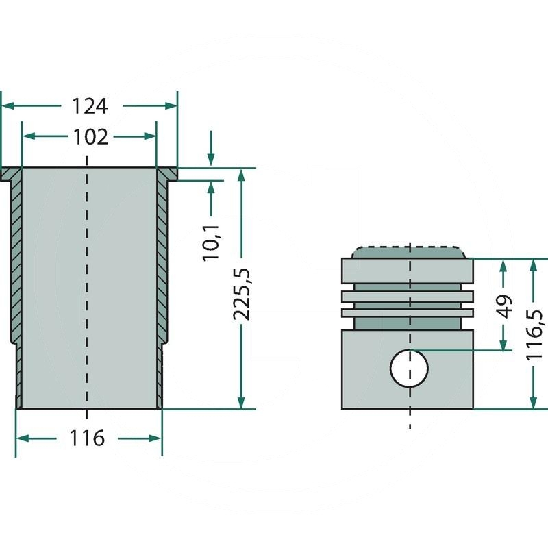 Piston set complete | 52110099 | zdjęcie nr 2