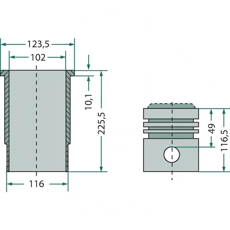 Piston set complete | 72110099 | zdjęcie nr 2