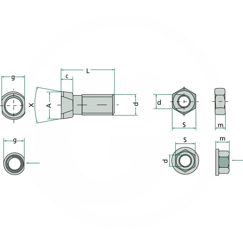Plough bolt | zdjęcie nr 2