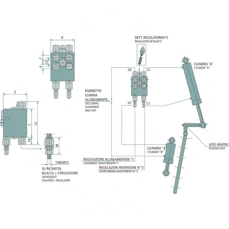 Plough-turning valve VRAP 80-100 SE SV | zdjęcie nr 2
