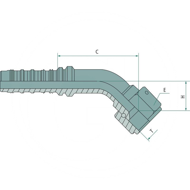 PN 12 DKJ 7/8" 45° SSP | zdjęcie nr 2