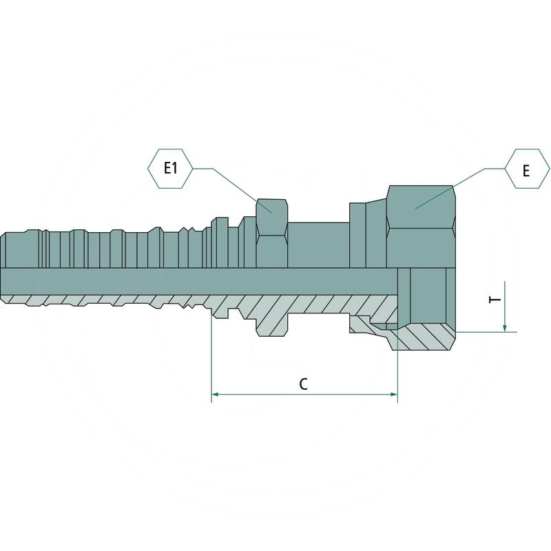 PN 25 DKORF 1.7/16" SSP | zdjęcie nr 2