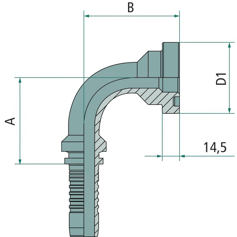 PN 32 SFS-CAT 1.1/4" 90° | zdjęcie nr 2