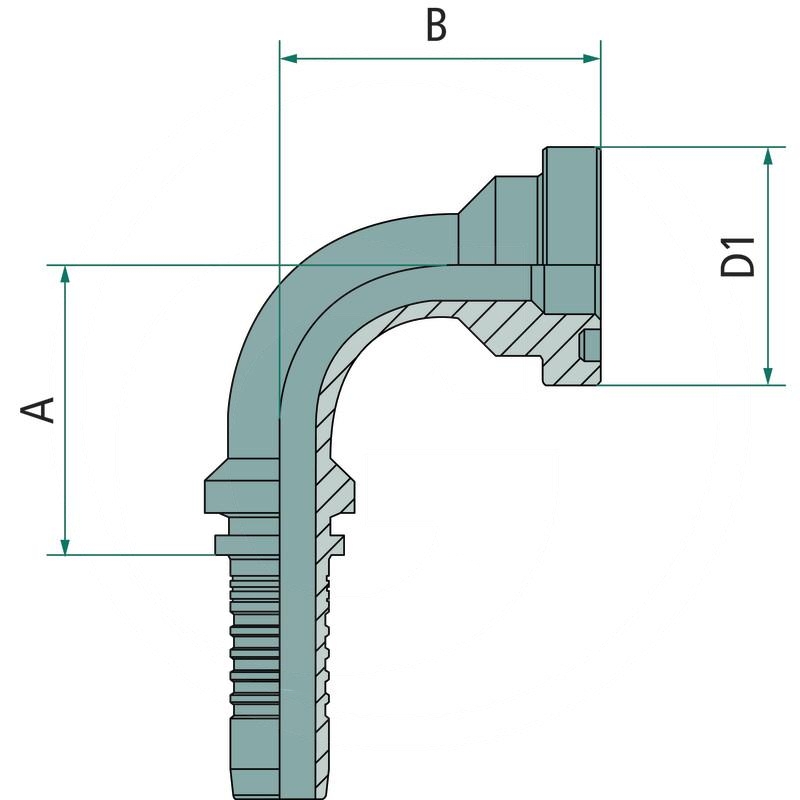 PN 38 SFS 1.1/2" 90° | zdjęcie nr 2