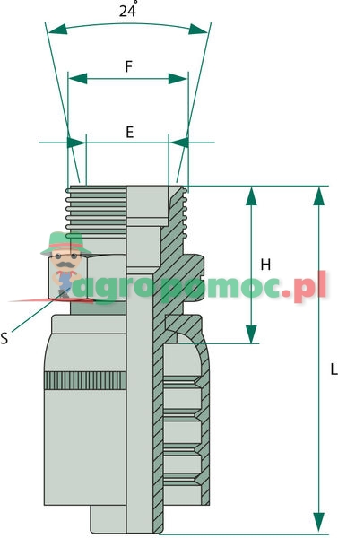 PNE 12 AGL M22x1.5 | zdjęcie nr 2
