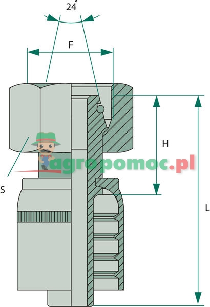 PNE 20 DKOL M30x2.0 | zdjęcie nr 2