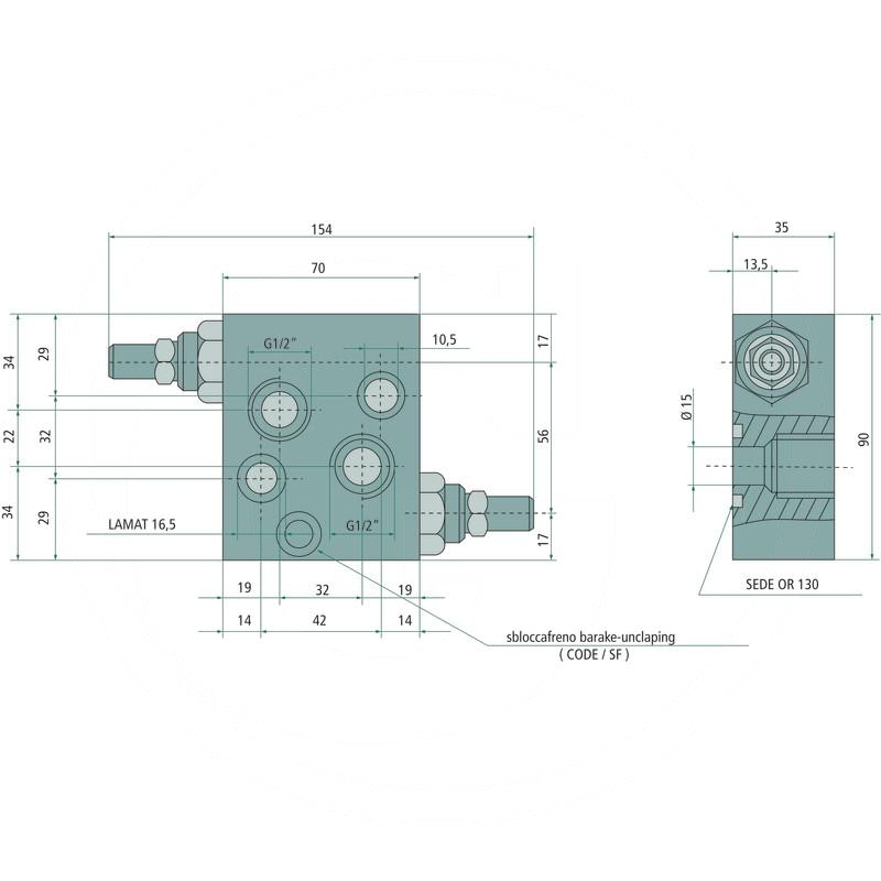 Pressure-limiting valve DBV-DF-08 OMS | zdjęcie nr 2