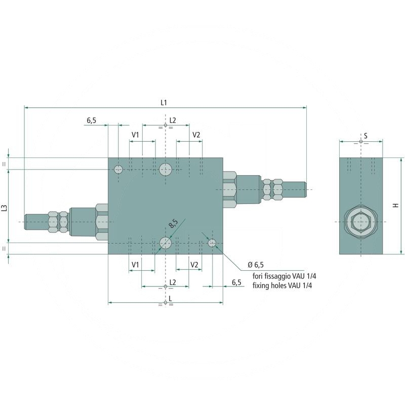 Pressure limiting valve DBV-IL-12 | DBV-IL-12 | zdjęcie nr 2