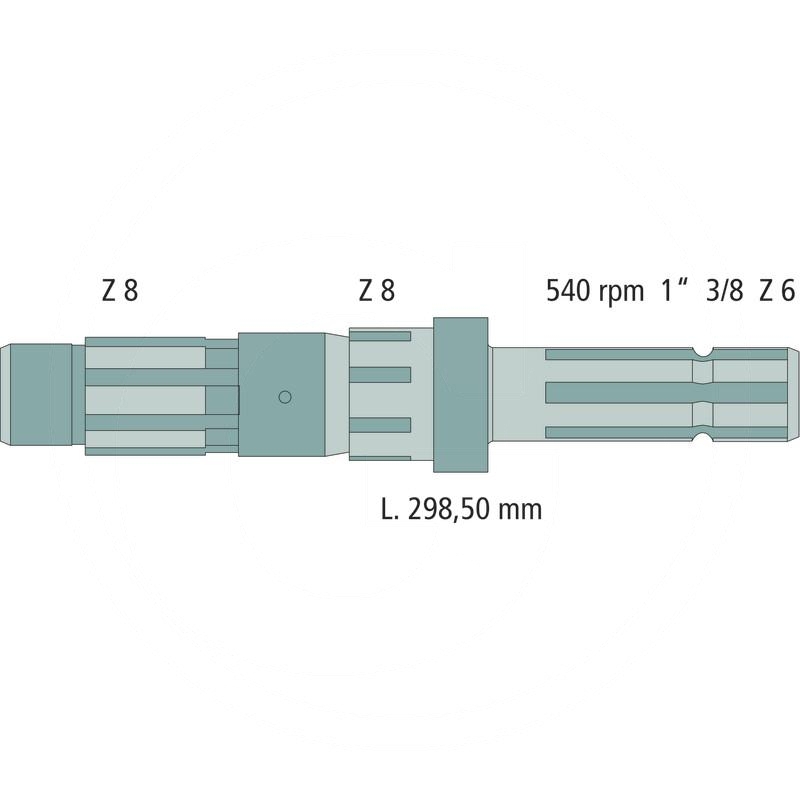 PTO shaft end piece | 83959984 | zdjęcie nr 2