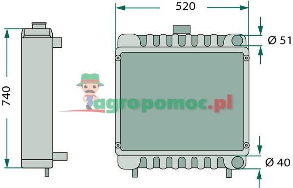 Radiator | 3614476M91 | zdjęcie nr 2