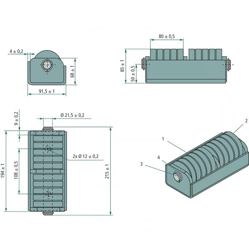 Roller rubber buffer | zdjęcie nr 2