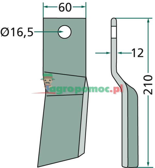 Rotary blade | 184215, 71000184215 | zdjęcie nr 2