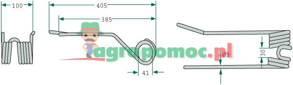 Rotary tedder tine | 16502742, 06580648, 1.1064.030.130.00 | zdjęcie nr 2