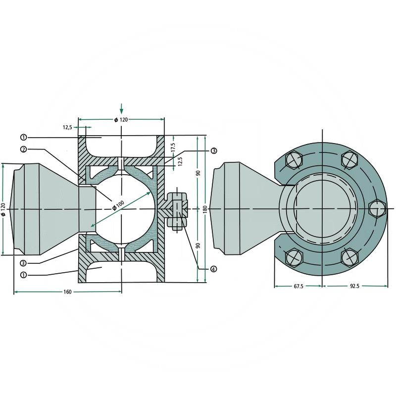 Rotary tipping ball bearing | zdjęcie nr 2