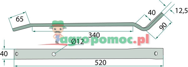 Rotor arm | 16607972.86 | zdjęcie nr 2