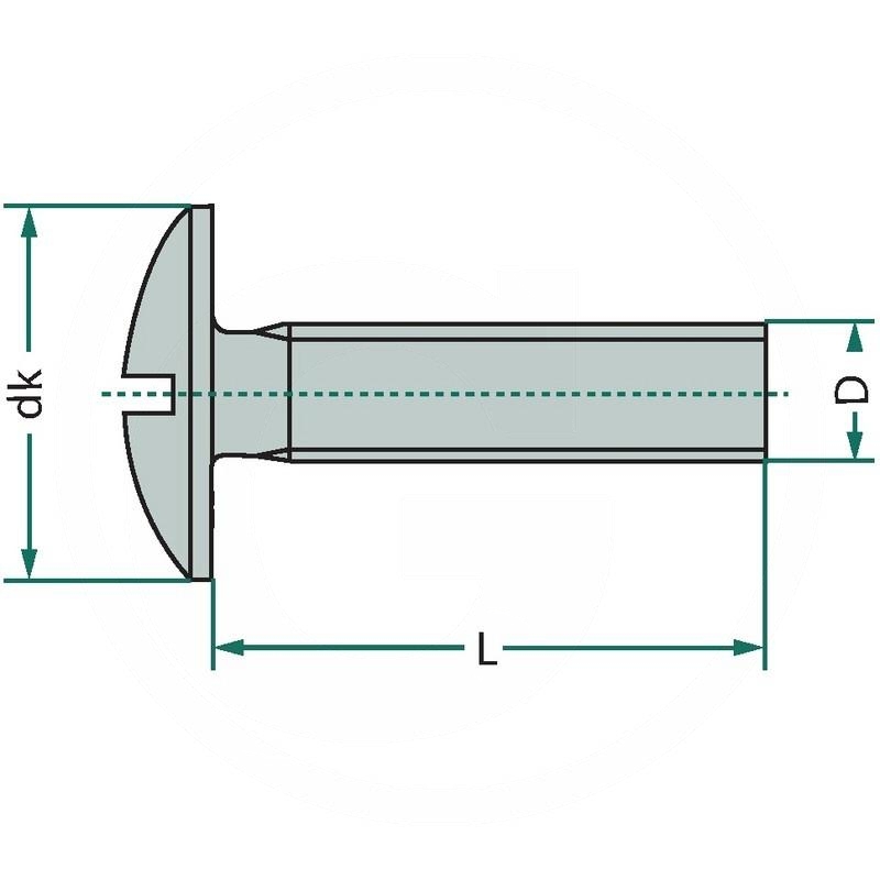 Round head bolt | zdjęcie nr 2