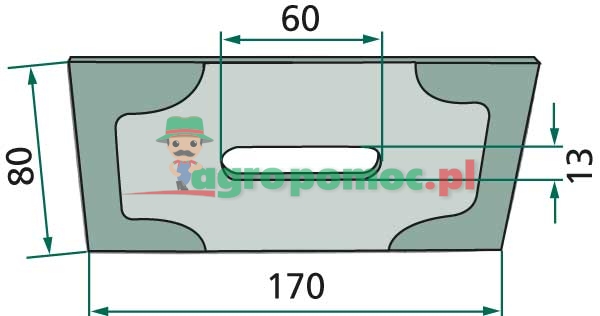 Scraper | 51-R101-B, 84060009 | zdjęcie nr 2