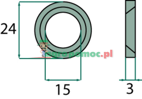 Spacer ring | 624121 | zdjęcie nr 2