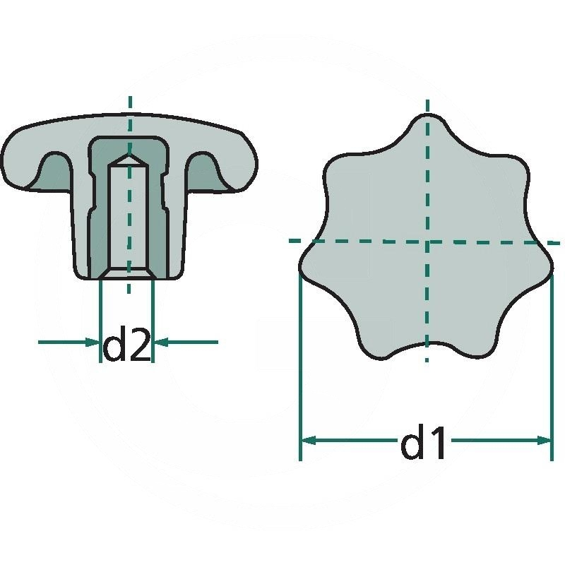 Star knob | zdjęcie nr 2