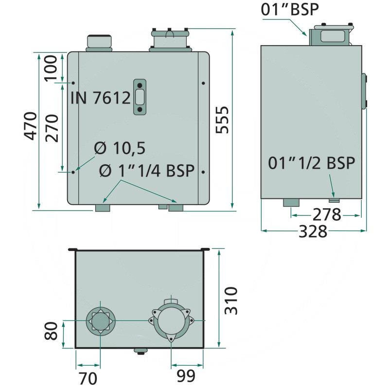 Steel tank 40 l | zdjęcie nr 2