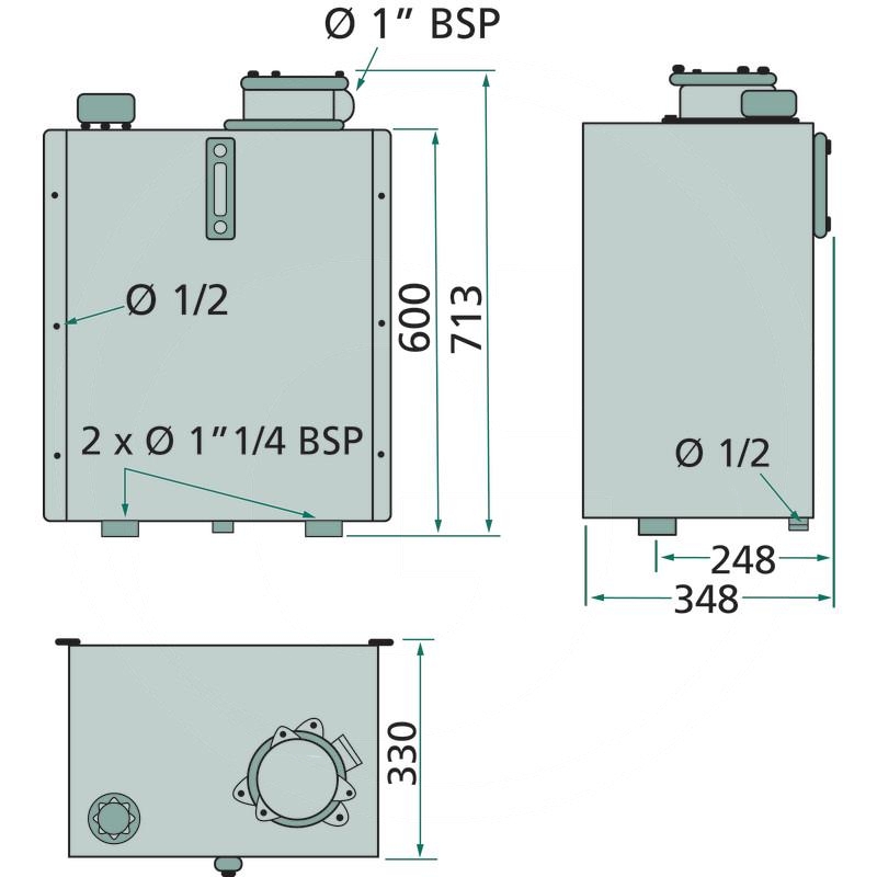 Steel tank 80 l | zdjęcie nr 2