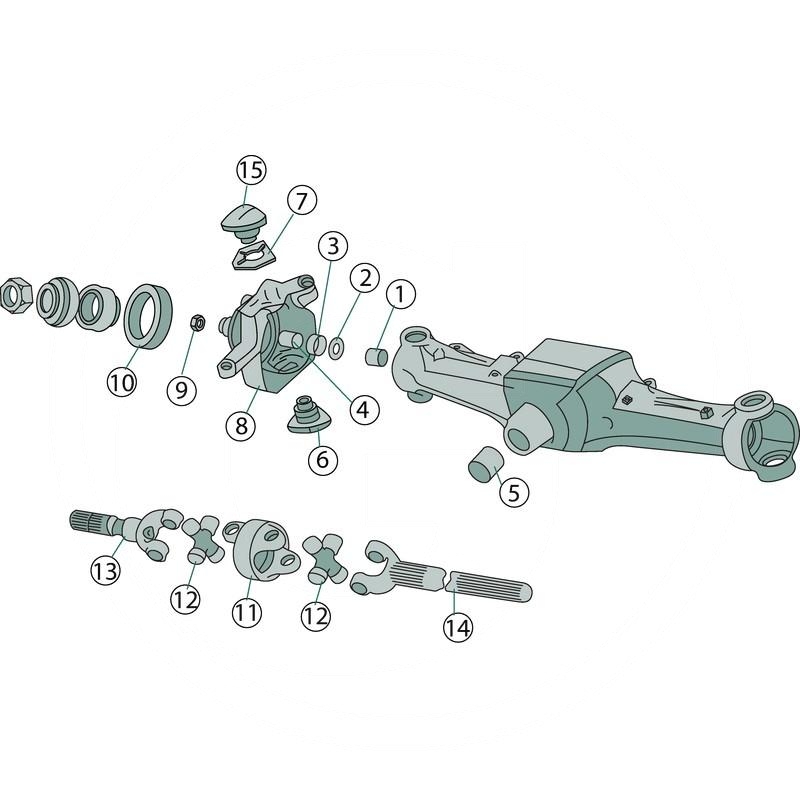 Steering pin | 87361688 | zdjęcie nr 2
