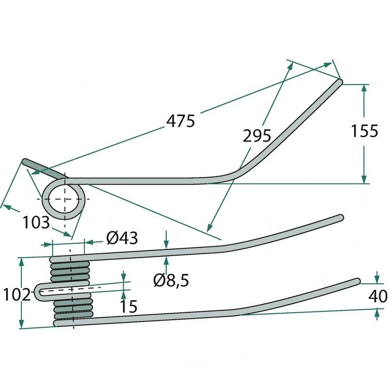 Swather tine | 30AN | zdjęcie nr 2