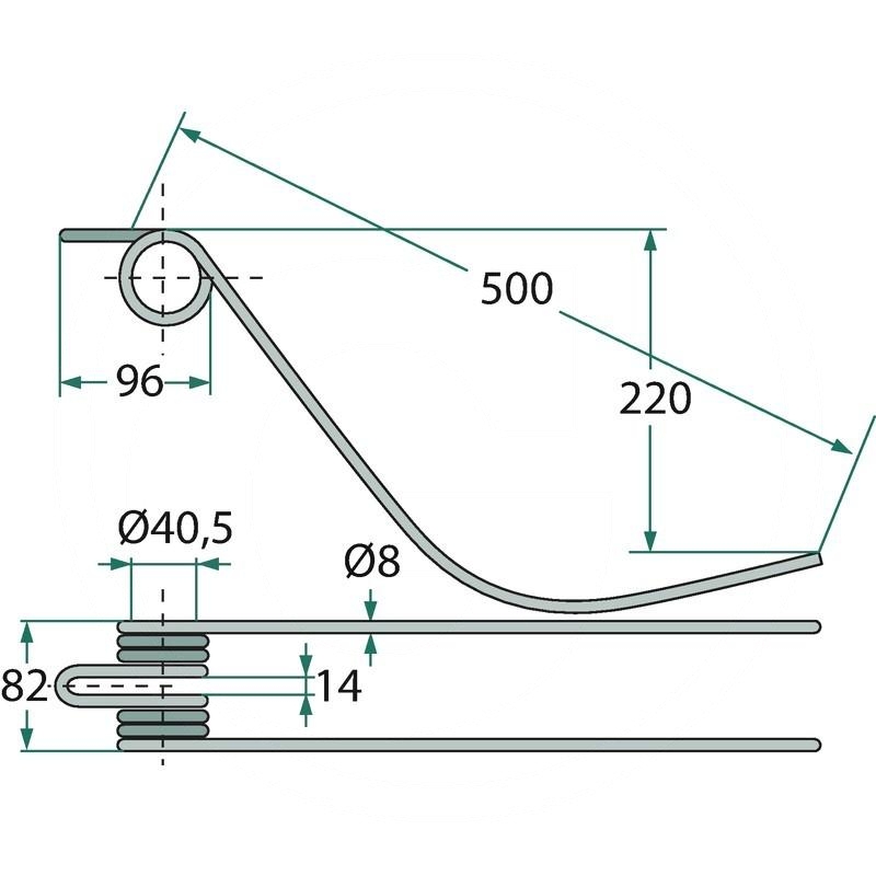 Swather tine | zdjęcie nr 2