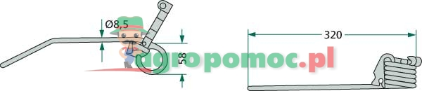 Swather tine | PZ-00381 | zdjęcie nr 2