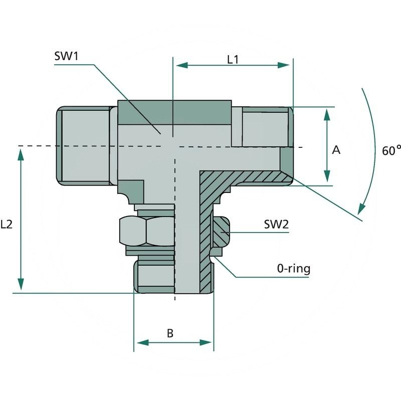 TAE 3/4 M-BSP x 1/2 M-BSP | zdjęcie nr 2