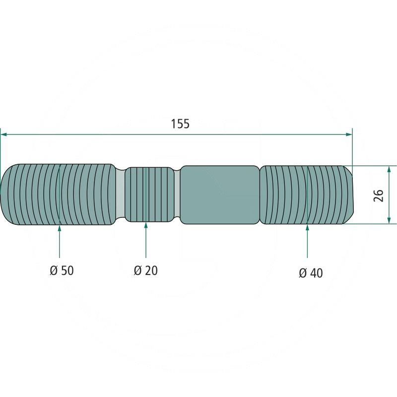 Threaded rod | 299607A1 | zdjęcie nr 2