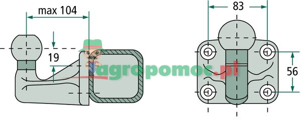 Trailer hitch ball | zdjęcie nr 2