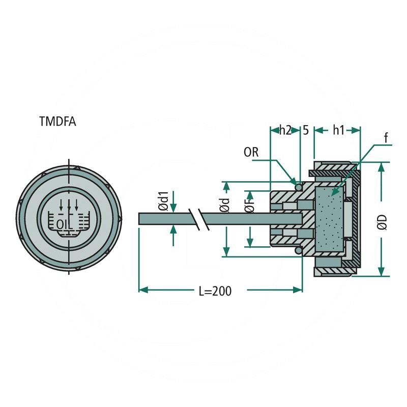 Vent measuring rod 1" | zdjęcie nr 2