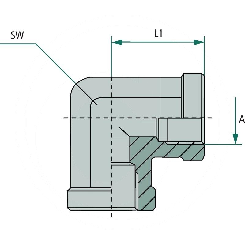 WA 3/8 F-BSP x 3/8 F-BSP | zdjęcie nr 2