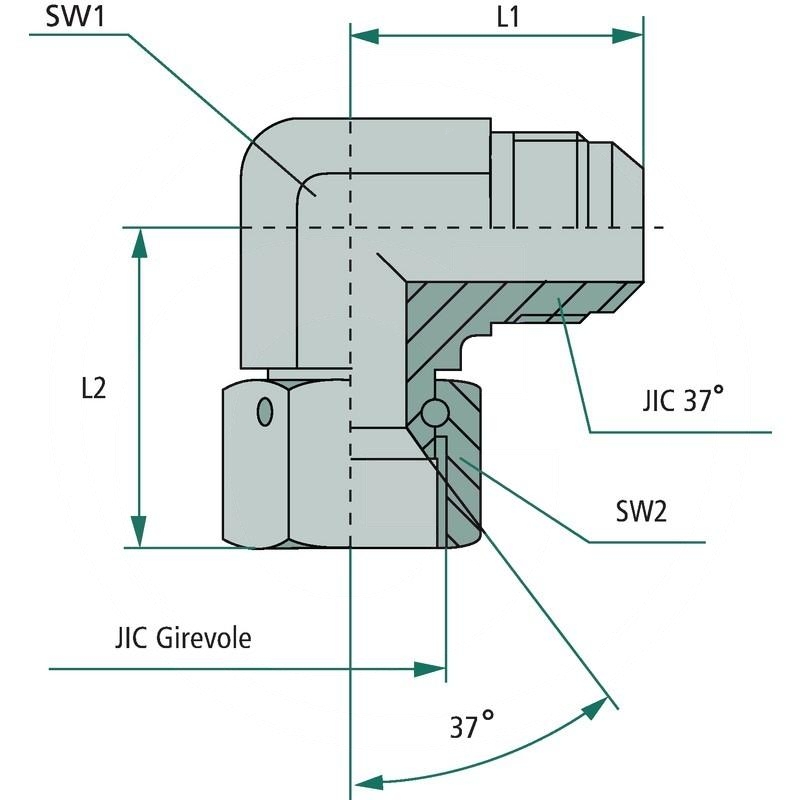 WA 7/8 FS-JIC x 7/8 M-JIC | zdjęcie nr 2