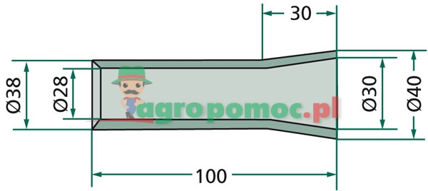 Weld-in bush | 18100-10 | zdjęcie nr 2