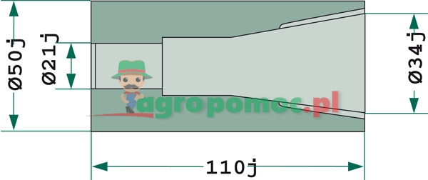 Weld-in bush | 18100-32 | zdjęcie nr 2