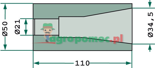 Weld-in bush | 18100-54 | zdjęcie nr 2