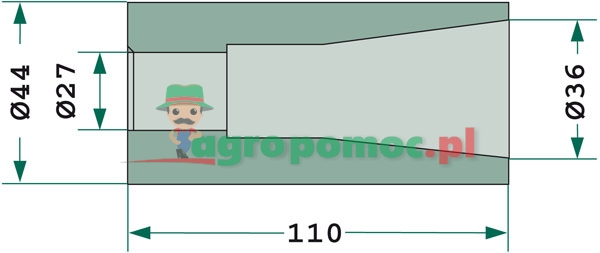 Weld-in bush | 18100-41 | zdjęcie nr 2