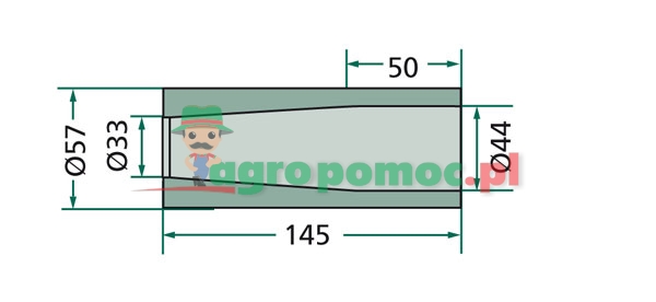 Weld-in bush | 18100-18 | zdjęcie nr 2