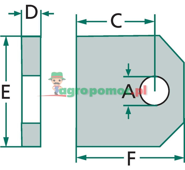 Weld-on eye AA Ø16,2 | zdjęcie nr 2