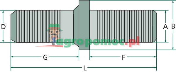 Wheel bolt-assembly group | 09.806.23.29.0 | zdjęcie nr 2